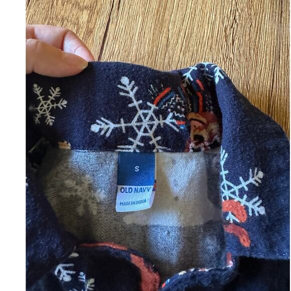 Old Navy Holiday Doggy Patterned Pajama Set Size Small - Picture 2 of 8